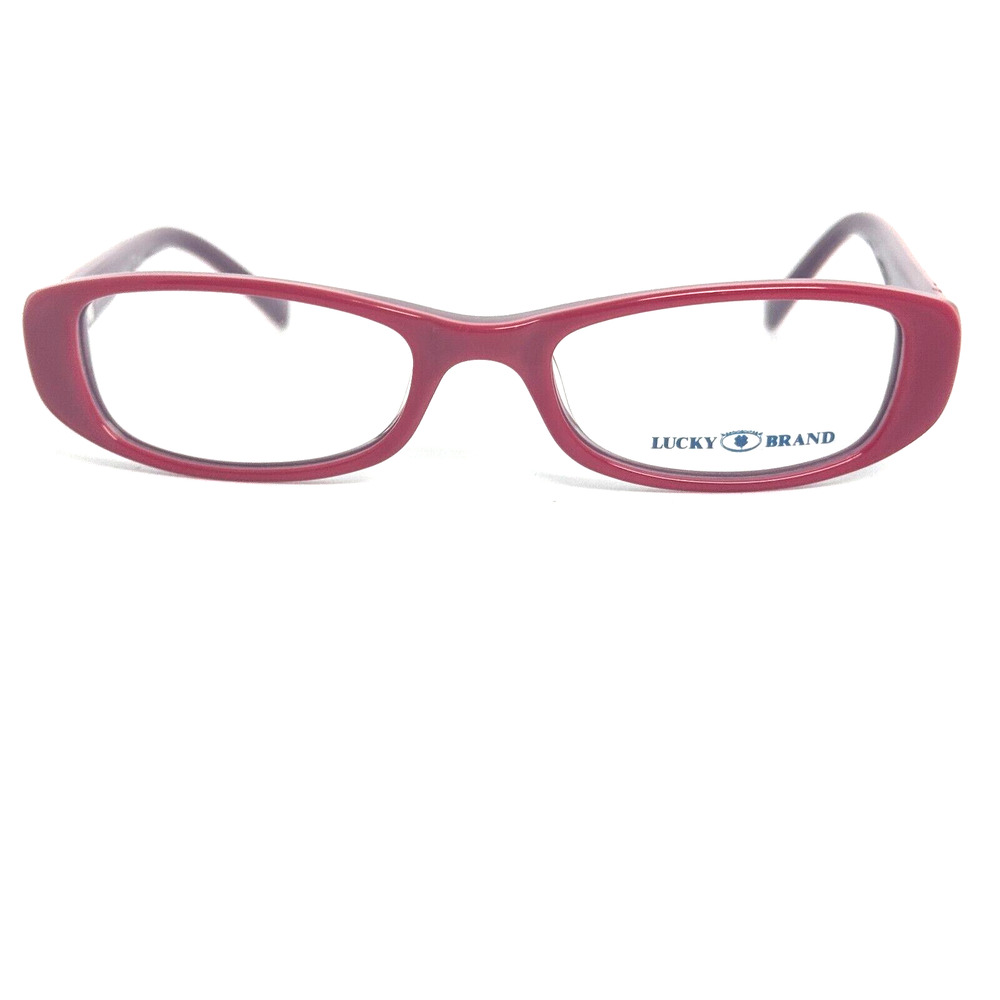 Lucky Brand Spark Plug KIDS Cateye Blue Light Glasses in Red Purple H16292